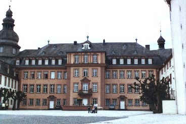 The castle as viewed from the courtyard
