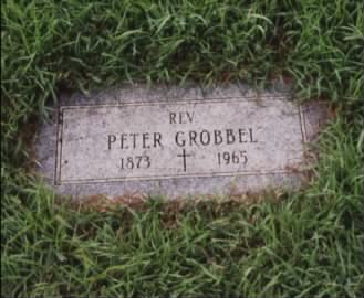 Fr. Grobbel's headstone