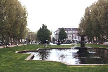The park in front of the Casino